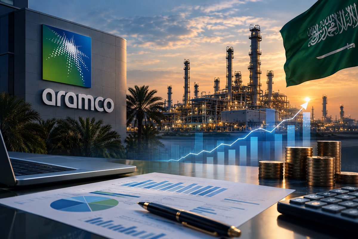 Aramco Maintains Financial Strength Despite Oil Decline