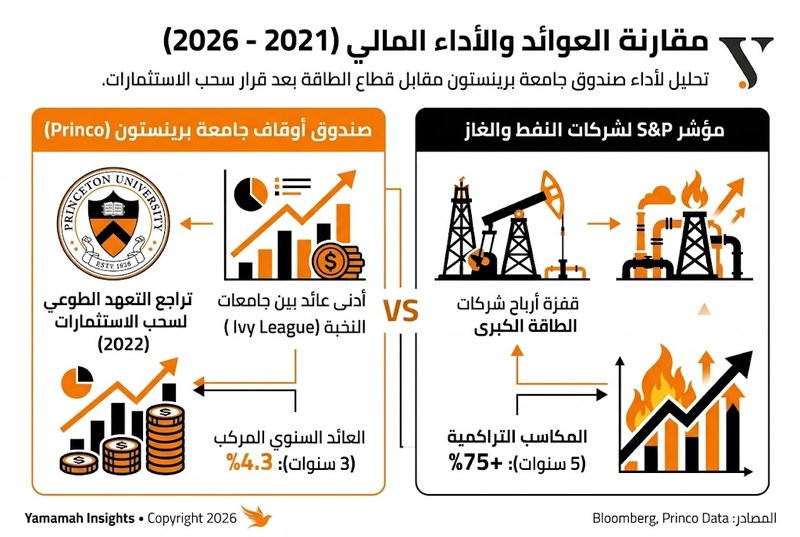 الأرقام تتحدث.. لماذا اختارت جامعة برينستون التراجع عن مبادئها المناخية؟