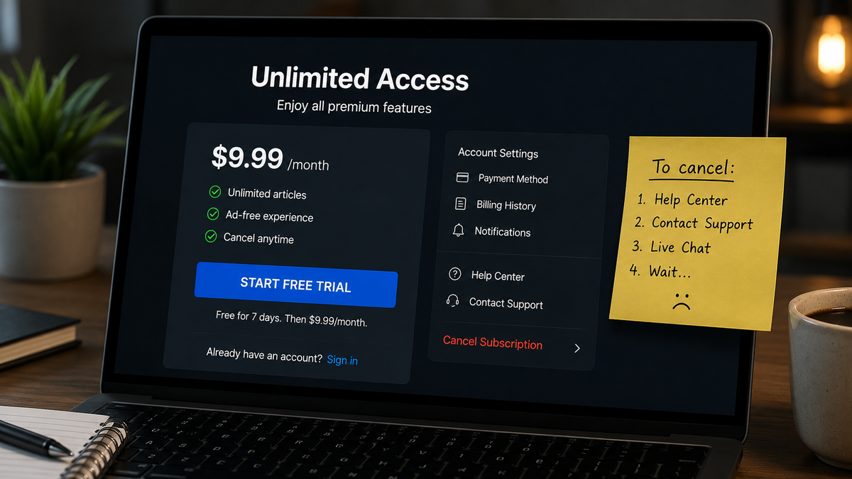 The Subscription Trap: Does the Customer Stay for the Value or