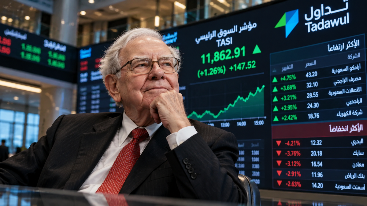 لو كان وارن بافيت في «تاسي».. متى يشتري ومتى يبيع؟